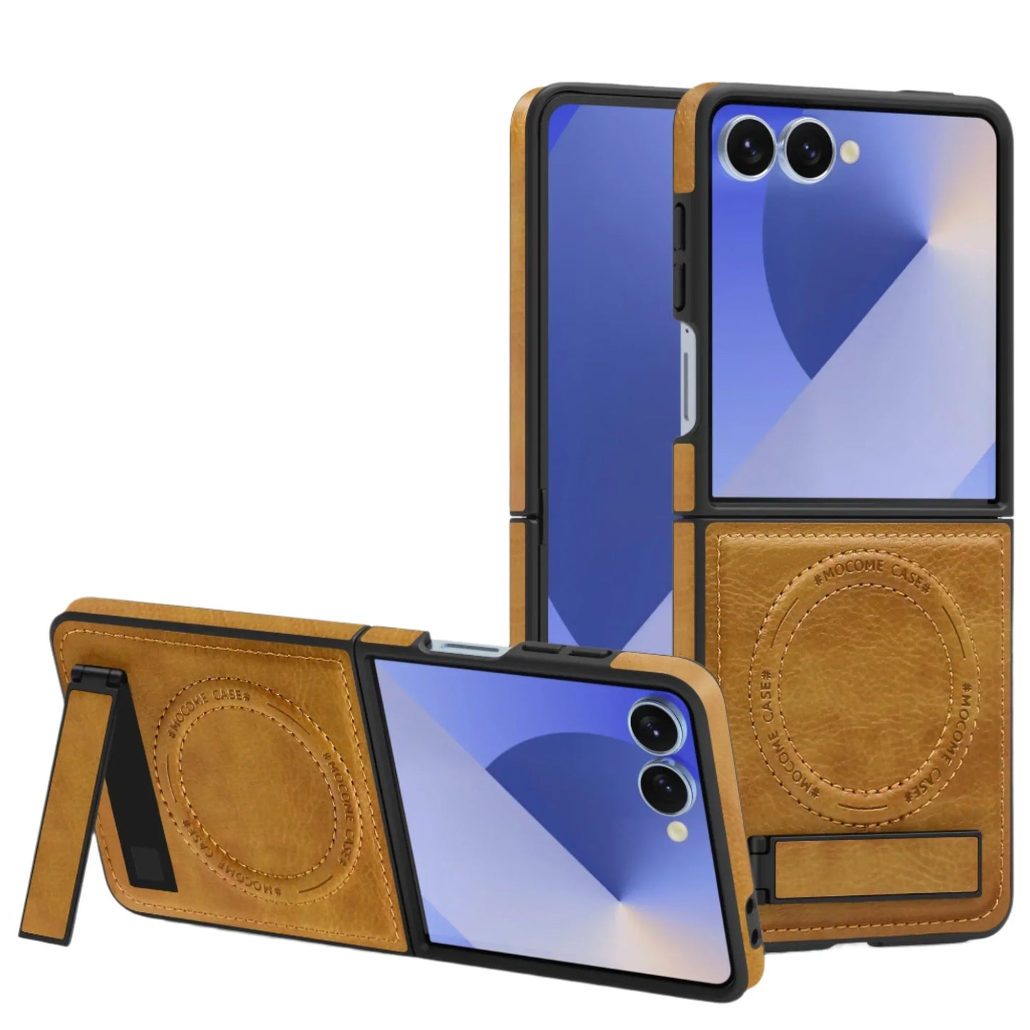 Elegant Leather Magnetic Stand Case